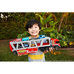 Matchbox Fire Rescue Hauler Playset with 1 Fire-Themed Vehicle