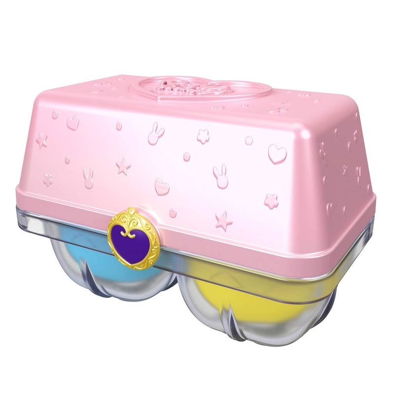 Polly Pocket Mystery Surprise Egg Carton - Pink Rainbow Playground Theme