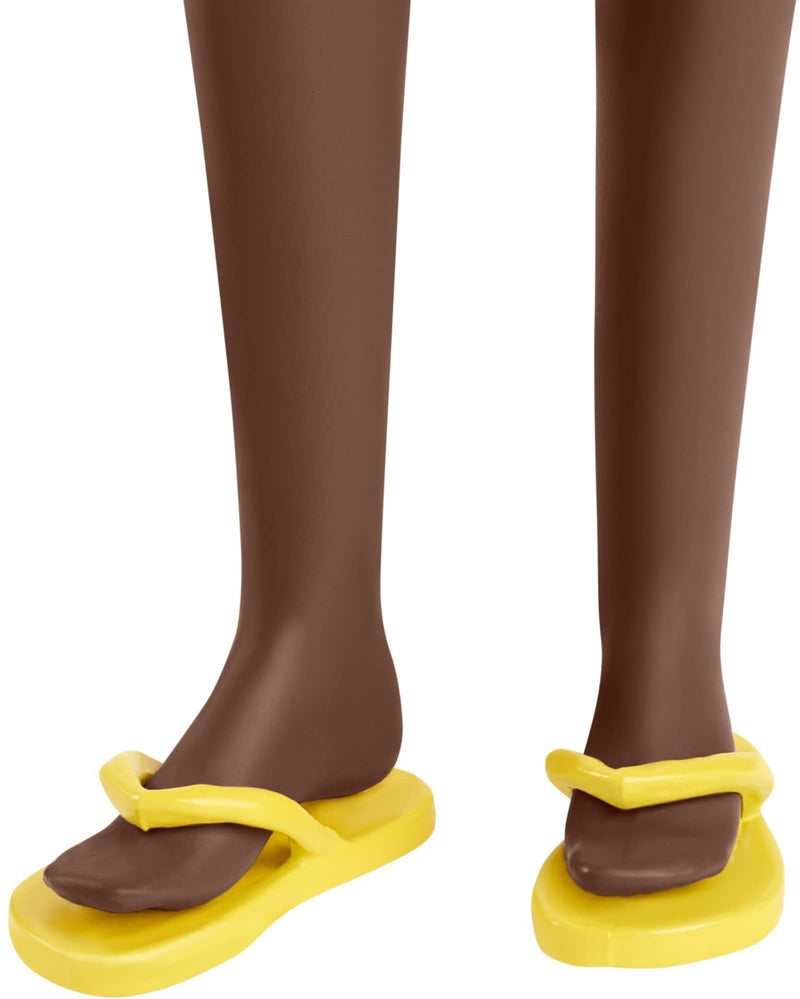 Barbie Loves The Ocean Beach-Themed Doll (11.5-inch Brunette), Made from Recycled Plastics