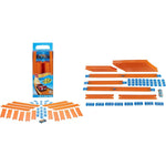 Hot Wheels Track Builder Straight Track with Car [Styles May Vary] & Car & Mega Track Pack