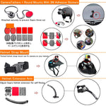 51-in-1 Action Camera Accessories Kit Case Outdoor Sports Bundle Set for Gopro Hero