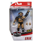 WWE Erik Elite Series Action Figure with Realistic Facial Detailing & Accessories