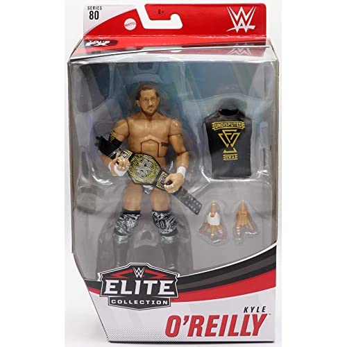 WWE Kyle O' Reilly Elite Series Action Figure with Realistic Facial Detailing & Accessories