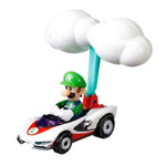 Mario Kart Luigi in P-Wing Kart with Cloud Glider