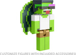 Minecraft Creator Series Party Shades Figure, Collectible Building Toy, 3.25-inch Action Figure with Accessories,