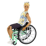 Barbie Ken Fashionistas Doll with Wheelchair and Ramp