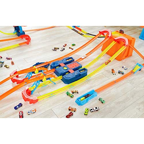 hot wheels power boost box Hot Wheels Track Builder - Power Boost Box
