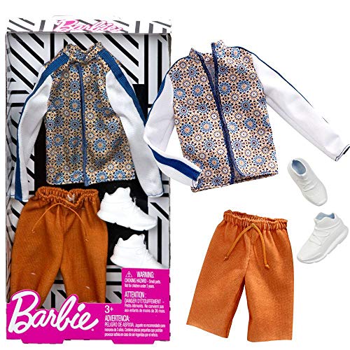 Barbie Clothes Track Jacket For Ken Doll
