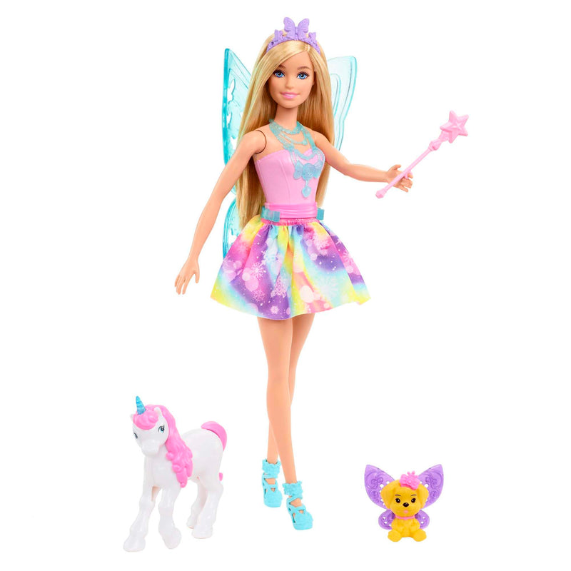 Barbie Dreamtopia Fairytale Surprise Box with Barbie Doll and 24 Gifts Including Fairytale Fashions