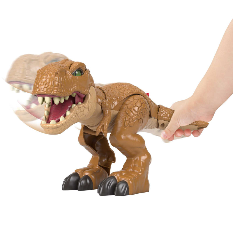 Fisher-Price Imaginext Jurassic World Toys Thrashin Action T Rex Dinosaur Figure
