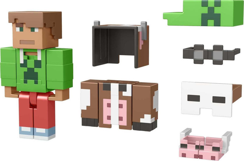 Minecraft Creator Series Expansion Pack, Collectible Building Toy, 3.25-inch Figure with Accessories