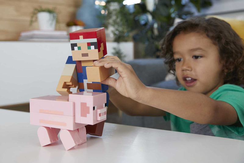 MINECRAFT usion Figures Craft-a-Figure Set, Build Your Own Minecraft Characters to Play With, Trade and Collect, Toys for Kids Ages 6 Years and Up