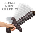 Minecraft Toys, Deluxe Netherite Sword with Lights and Sounds, Kid-sized Minecraft-Game Role-play Accessory
