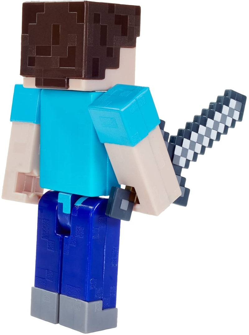 Minecraft Craft-A-Block Biome Builds Steve Figure