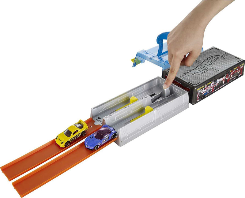 Hot wheels case track cheap