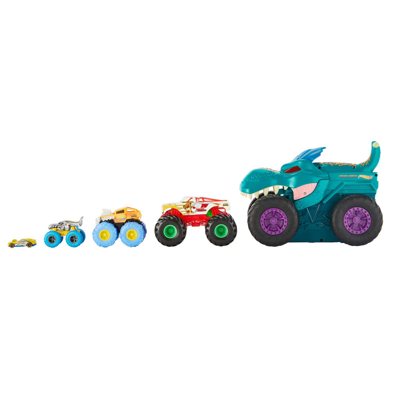 Hot Wheels Monster Truck Car Chompin Mega Wrex (Tcar)