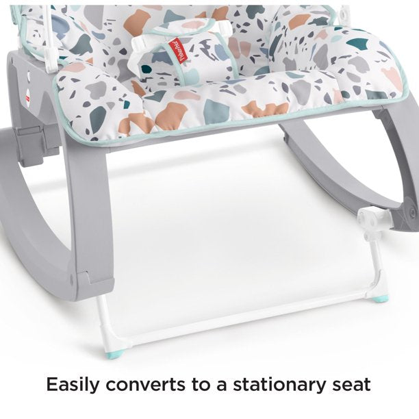 Fisher-Price Deluxe Infant-to-Toddler Rocker Seat, Pacific Pebble