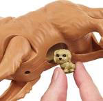 Barbie Doll and Accessories Newborn Pups Playset with Blonde Doll, Mommy Dog