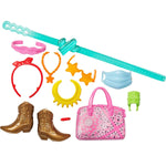 Barbie Accessories Western Pack With 11 Storytelling Pieces For Barbie Dolls