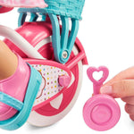 Little Mommy Learn To Ride Doll with Pink Training Bicycle