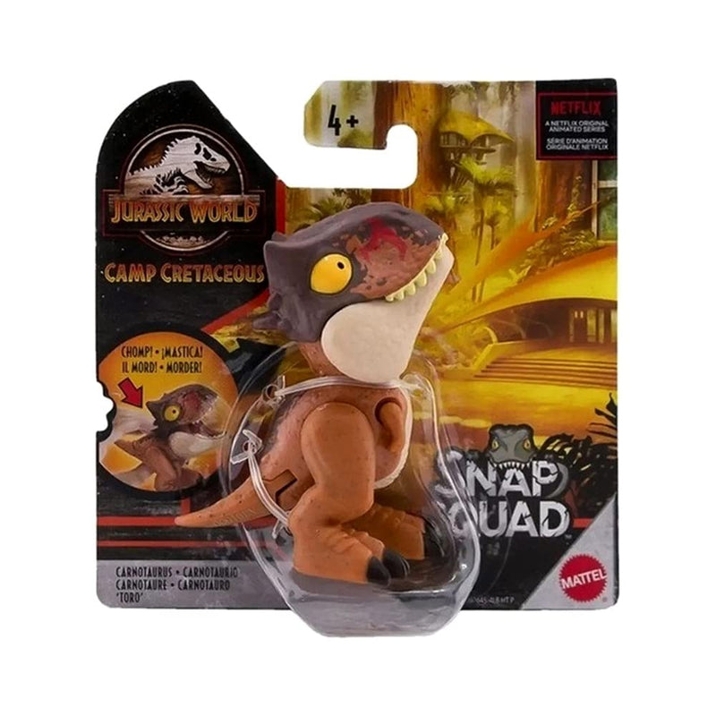 Jurassic World Camp Cretaceous Snap Squad Carnotaurus Figure