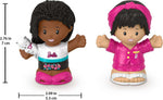 Barbie Sleepover Figure Set by Fisher-Price Little People, 2-Pack of Toys