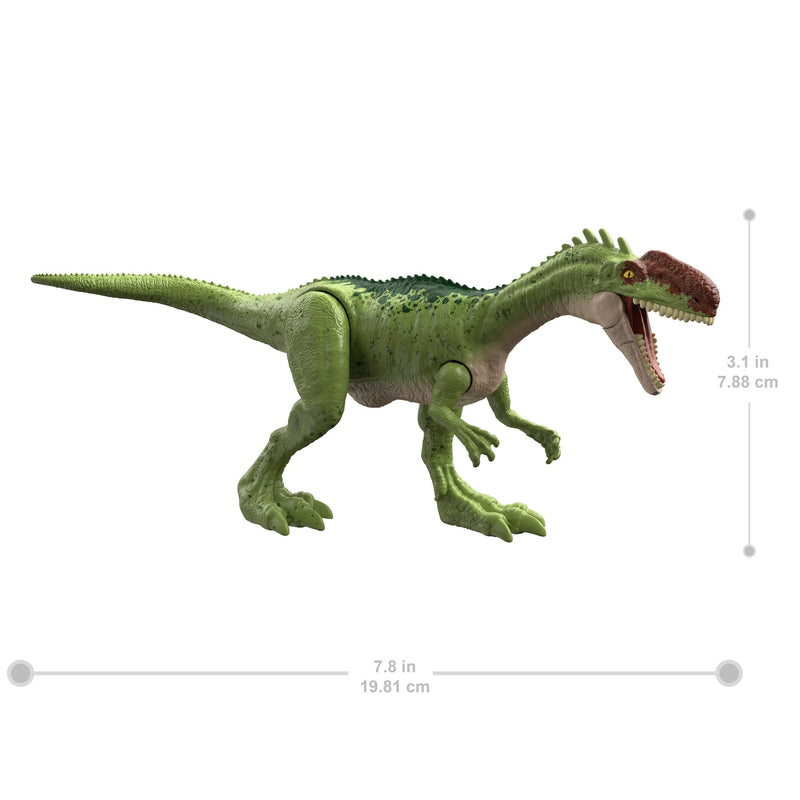 Jurassic World Fierce Force Monolophosaurus Camp Cretaceous Authentic Dinosaur Strike Motion Action Figure