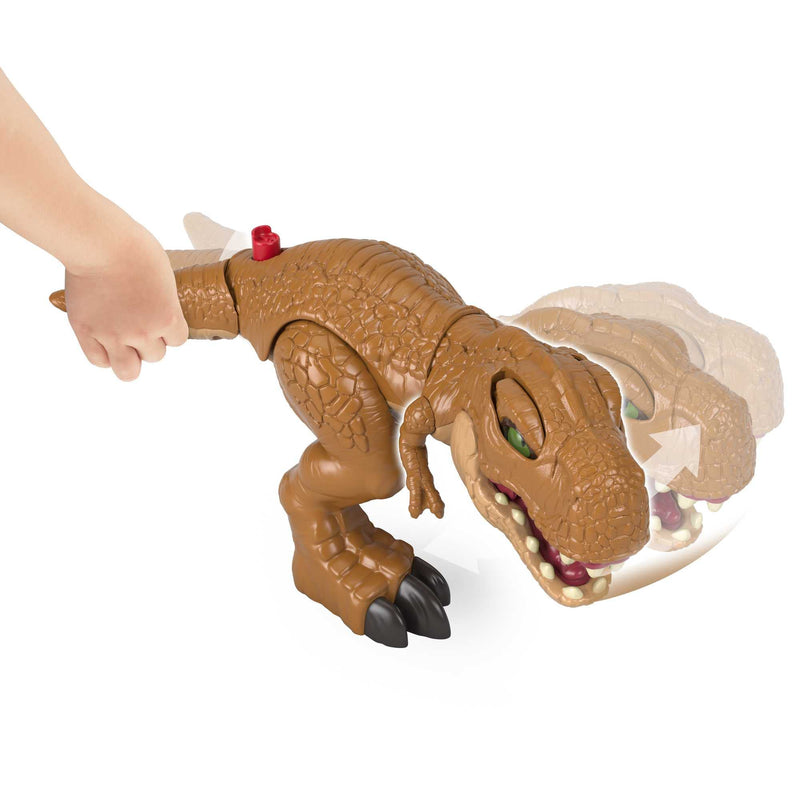 Fisher-Price Imaginext Jurassic World Toys Thrashin Action T Rex Dinosaur Figure