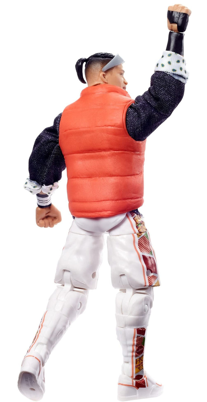 WWE Kushida Elite Collection Action Figure, 6-in Posable Collectible Gift