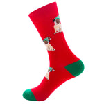 Fun Print Christmas Holiday Socks