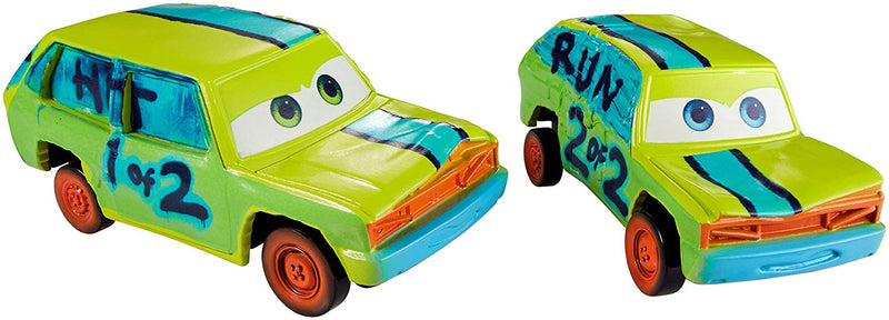 Cars Hit & Run Vehicle, 2 Pack