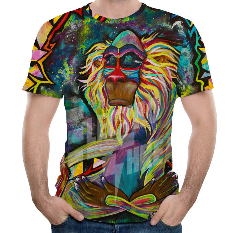 3D Printed Groovy Monkey T-shirt