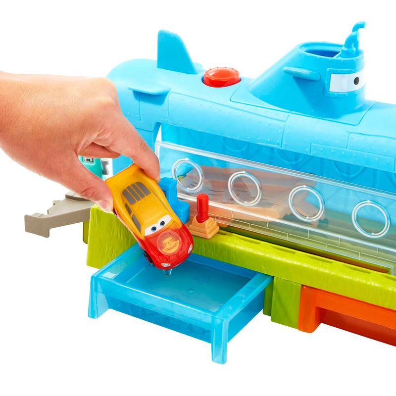 Disney and Pixar Cars Toys, Submarine Car Wash Playset
