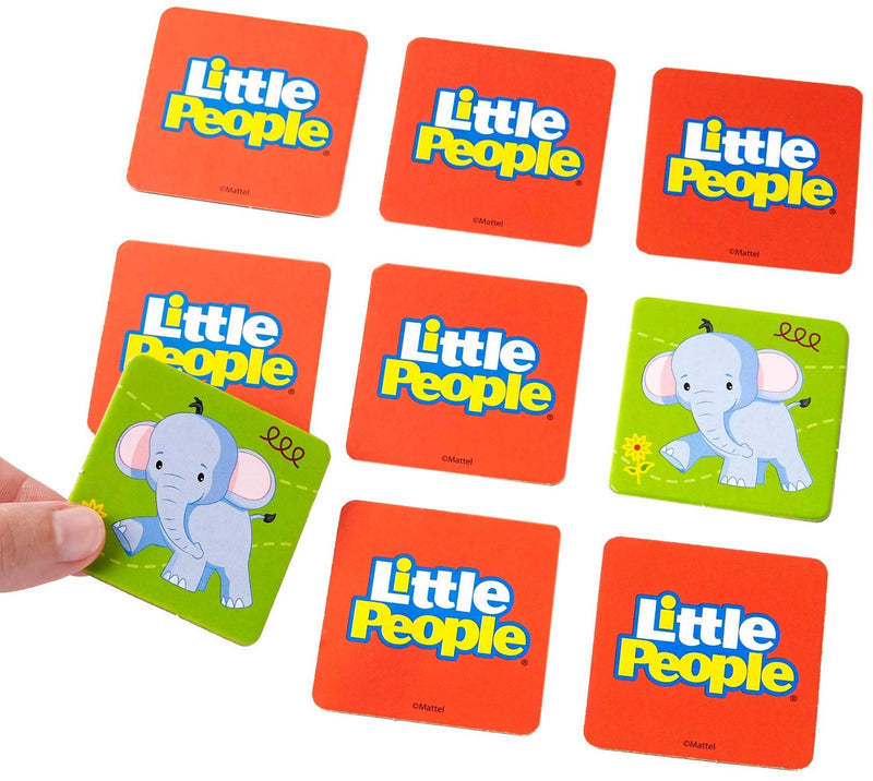 Fisher-Price Make-A-Match Card Game with Little People Theme