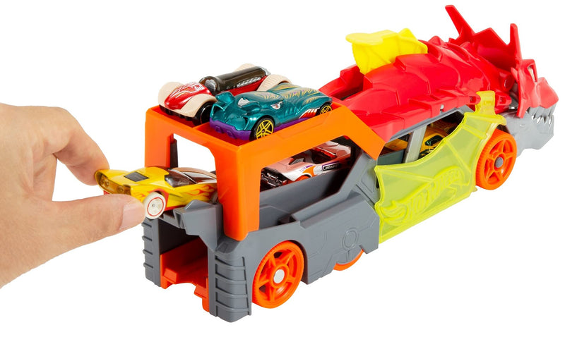 Hot Wheels Dragon Launch Transporter – Square Imports