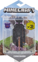 Mattel Minecraft Craft-A-Block Enderman Figure