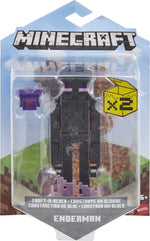 Mattel Minecraft Craft-A-Block Enderman Figure