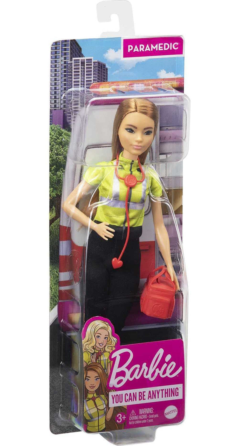 Barbie Paramedic Doll Petite Brunette