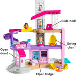 Barbie Little DreamHouse by Fisher-Price Little People, Interactive Toddler Playset