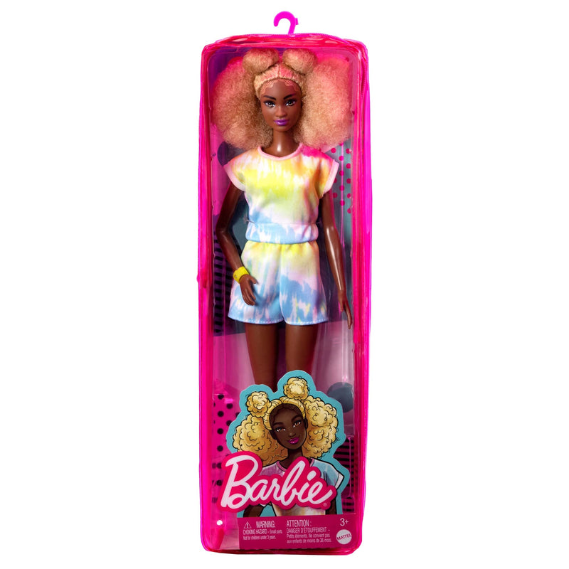 Barbie Fashionistas Doll, Tall, Blonde Afro with Side Puffs