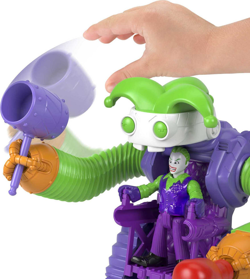 Fisher-Price Imaginext DC Super Friends The Joker Battling Robot, Poseable Figure Set