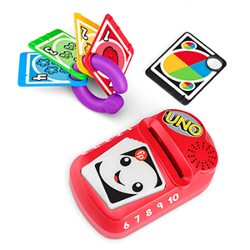 Fisher-Price Laugh & Learn Counting and Colors UNO, Electronic Learning Toy with Lights and Music