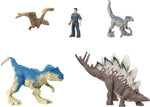 Jurassic World Dominion Chaotic Cargo Pack of 5 Mini Figures with Instant Pose Changes