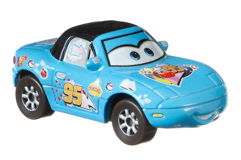 Disney Pixar Cars 3 Dinoco Mia & Dinoco Tia 2-Pack, 1:55 Scale Die-Cast Fan Favorite Character Vehicles for Racing and Storytelling Fun