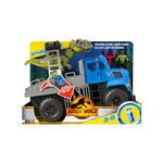 Fisher-Price Imaginext Jurassic World Dominion Break Out Dino Hauler, T. Rex Dinosaur and Vehicle Set