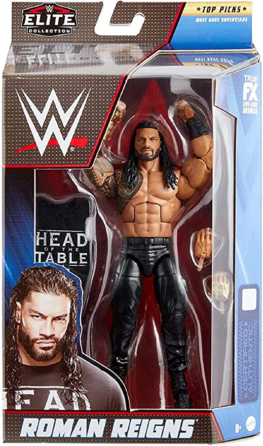 WWE Roman Reigns Top Picks Elite Collection Action Figure
