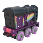 Fisher-Price Thomas and Friends Rainbow Diesel Push-Along Toy Train for Kids Ages 3 and Up