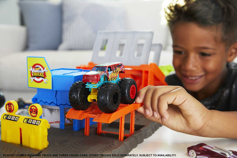 Hot Wheels Monster Trucks Blast Station Playset