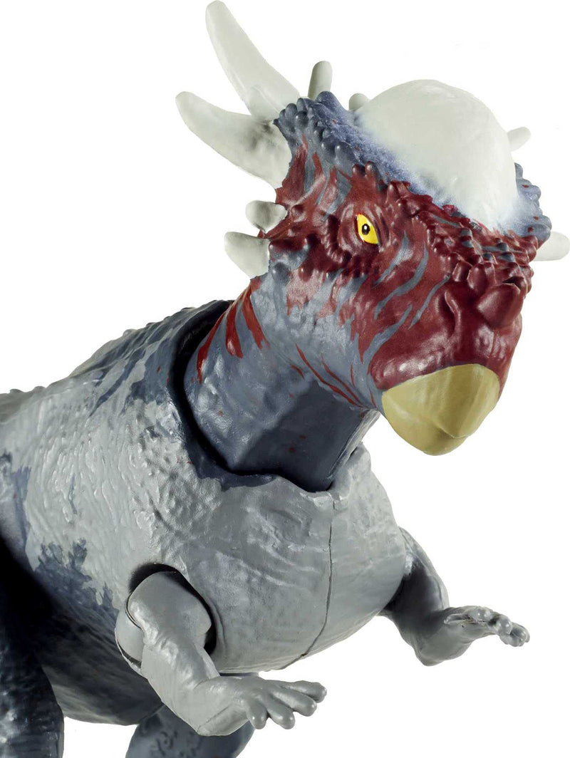 Jurassic World Camp Cretaceous Stygimoloch Stiggy Savage Strike Dinosaur Figure, Smaller Size, Attack Move Iconic to Species, Movable Arms & Legs, Ages 4 Years Old & Up