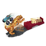 Hot Wheels Monster Trucks Sabretooth Showdown Hero Playset
